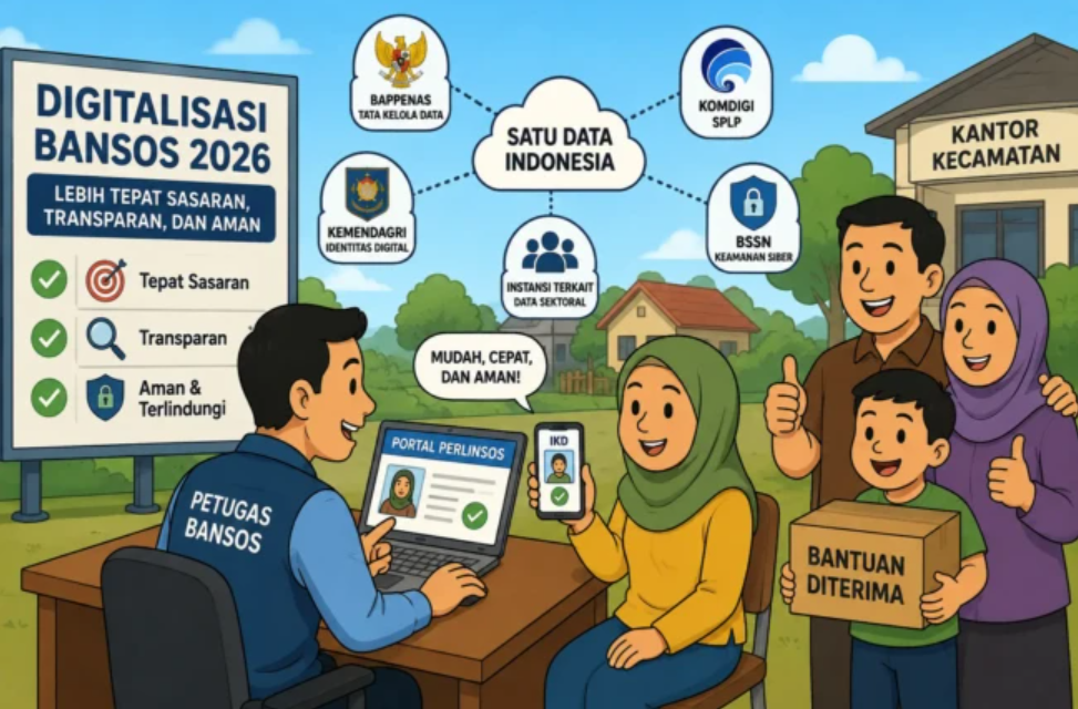 Ponsel Gratis Jadi Jembatan Warga Rentan Masuk Digitalisasi Bansos