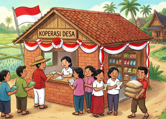 Dua Tahun Prabowo–Gibran, Kopdes Merah Putih Disiapkan Jadi Simpul Ekonomi Desa